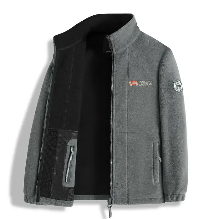 Veste d'hiver flambant neuve pour hommes, polaire épaisse, Design de qualité en plein air, chaud, mo