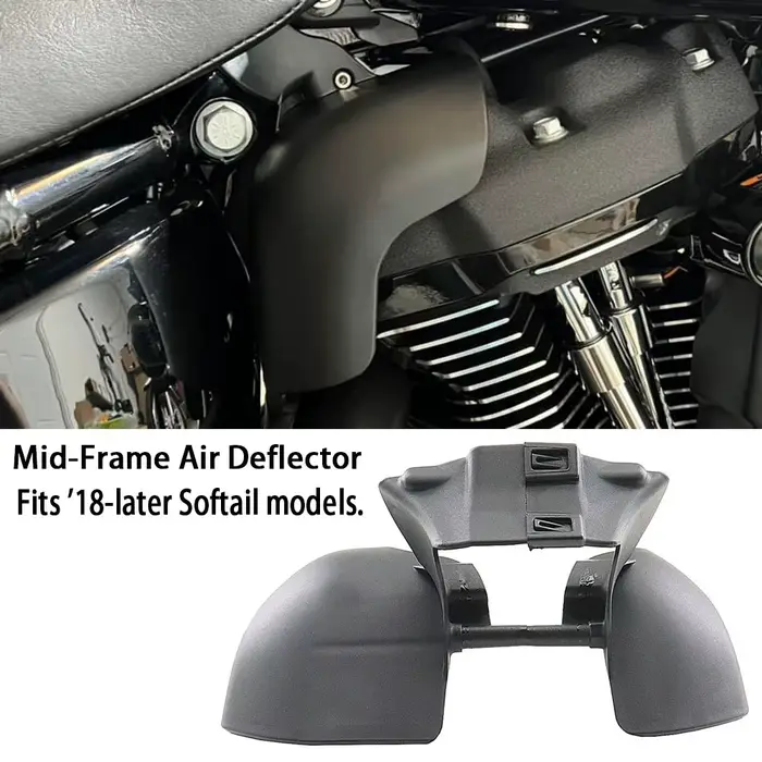 Bouclier thermique pour moto, déflecteur d'air à cadre central, revêtement d'habillage pour Harley S