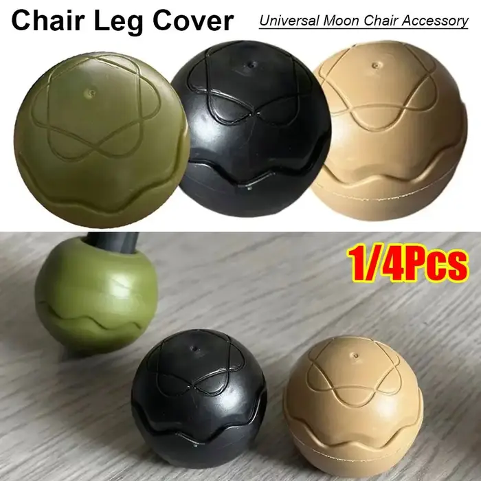 Couvre-pieds de chaise en forme de lune, universels, résistants à l'usure, antidérapants, Anti-affai