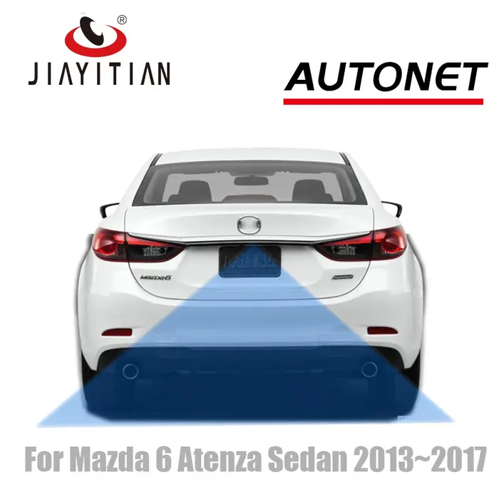 JIAYITIAN-Kit de câble adaptateur pour moniteur OEM, caméra de recul automatique HD CCD, Mazda 6 Ate