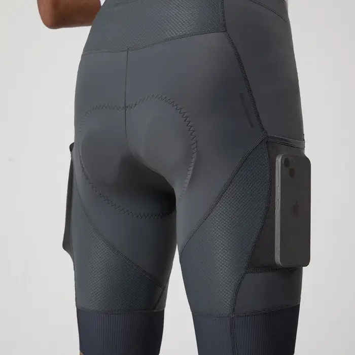 Shorts de cyclisme rembourrés YKYW pour hommes - Confort ultime en VTT et vélo de route - Interface élastique