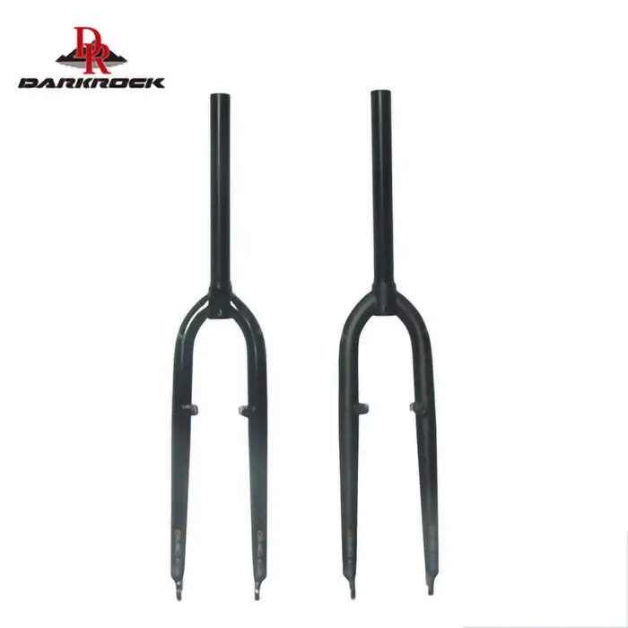 26/27.5ER DARKROCK CM-3 /CM-5 cr-mo Steels fourche avant 28.6mm disque et V frein vtt fourche rigide
