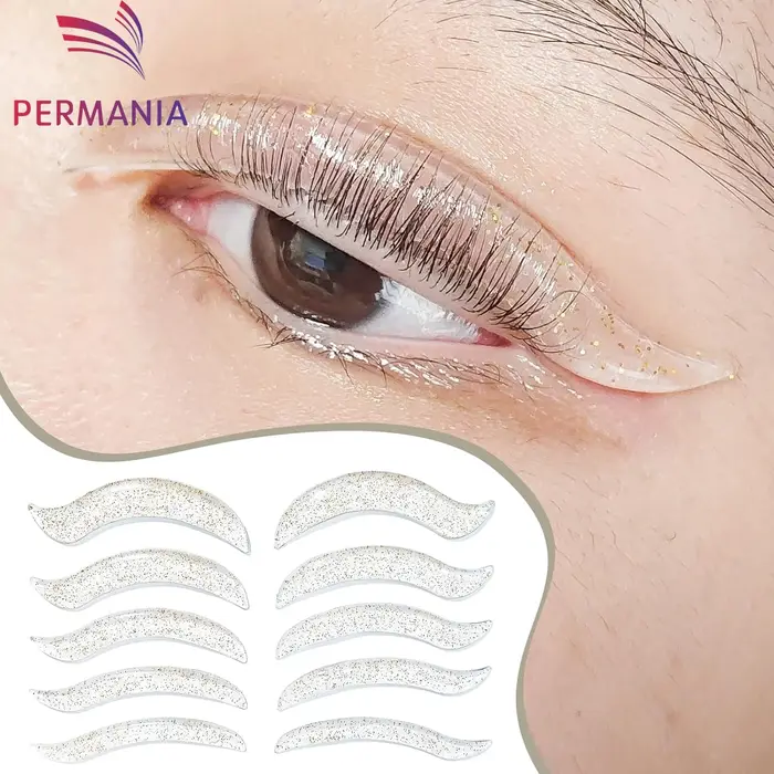 Permaina – tiges de levage de cils coréennes, 5 tailles, bouclier de levage de cils sans colle à for