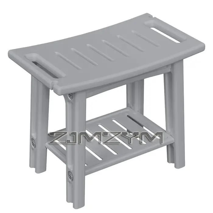 Tabouret de douche pliable et antidérapant pour femmes âgées et enceintes, banc de salle de bain, si