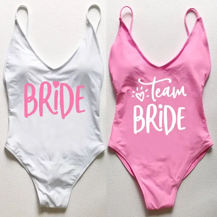 Maillot de bain une pièce rembourré, Sexy, pour femmes, ensemble deux pièces, imprimé amour de la ma