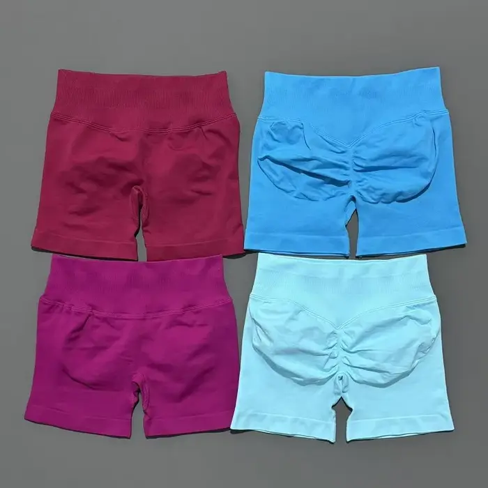 Short de sport pour femmes, short de Yoga taille haute, à la mode et Sexy, pantalon de course, de Fi