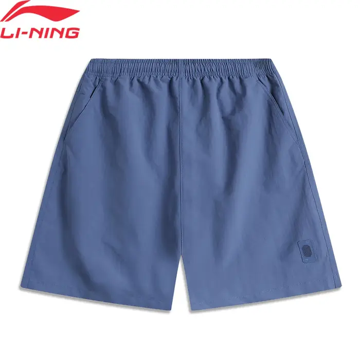 Li-ning short de sport pour hommes à PROOF SMART coupe régulière doublure confortable bas décontract