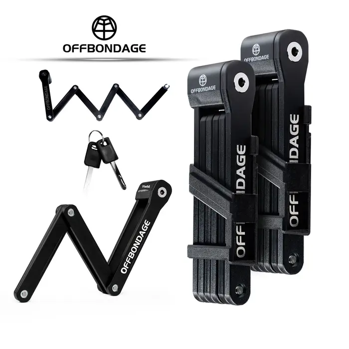 Antivol pliable OFFBONDAGE pour vélo VTT vélo de route trottinette vélo électrique sécurité haute accessoire vélo occasionnels aventuriers passionnés