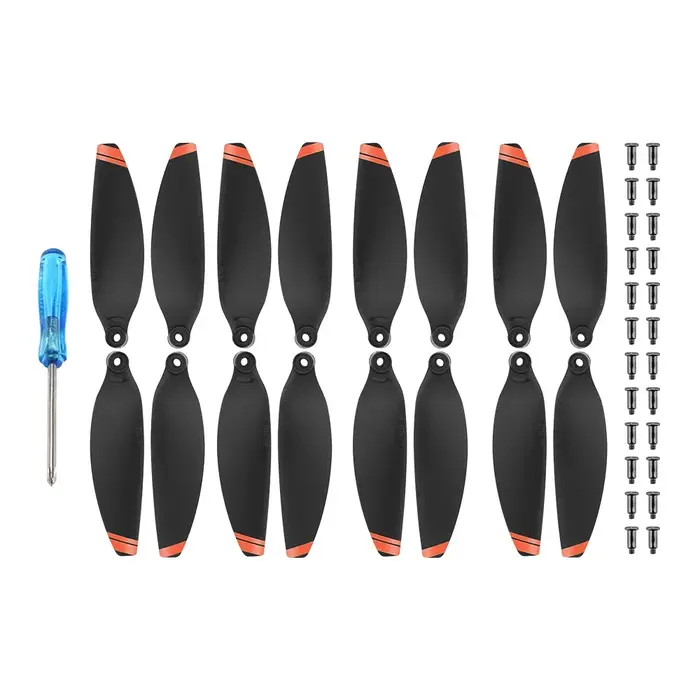16 hélices pour DJI Mini 2/4K/SE/2SE, hélices portables à faible bruit et légères, pour accessoires 