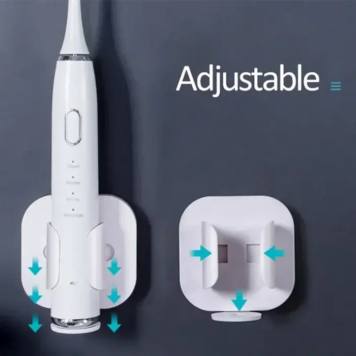 Porte-brosse à dents électrique télescopique à détection de gravité, 1 pièce, boîte de rangement mur