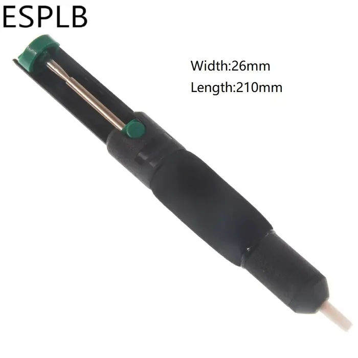 Pompe à dessouder puissante en plastique, aspiration d'étain, fer à souder sous vide, pistolet à des