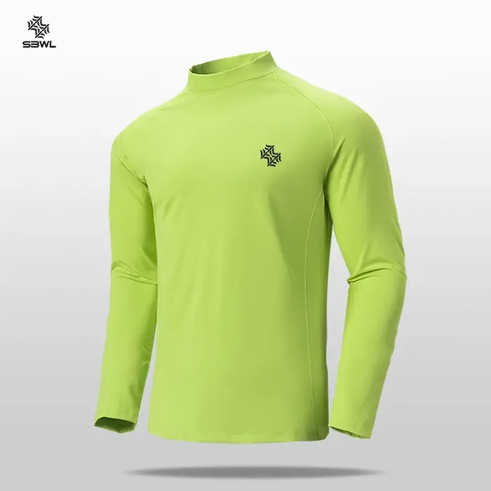 SBWL hommes de haute qualité cyclisme randonnée sports de plein air à manches longues T-shirt loisir