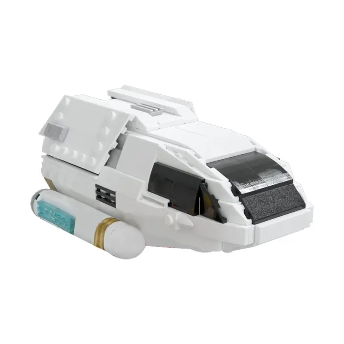 Gobricks-décennie s de Construction de Volant MOC Type-6, Briques Classiques à Faire Soi-Même, Modèl