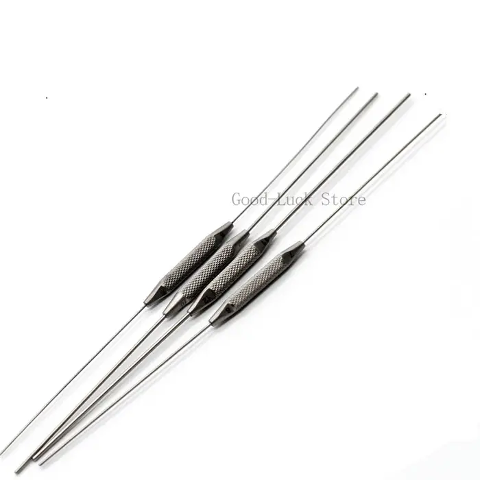 Instruments ophtalmiques en acier inoxydable 4 pièces/ensemble, sonde lacrimal, équipement de micros