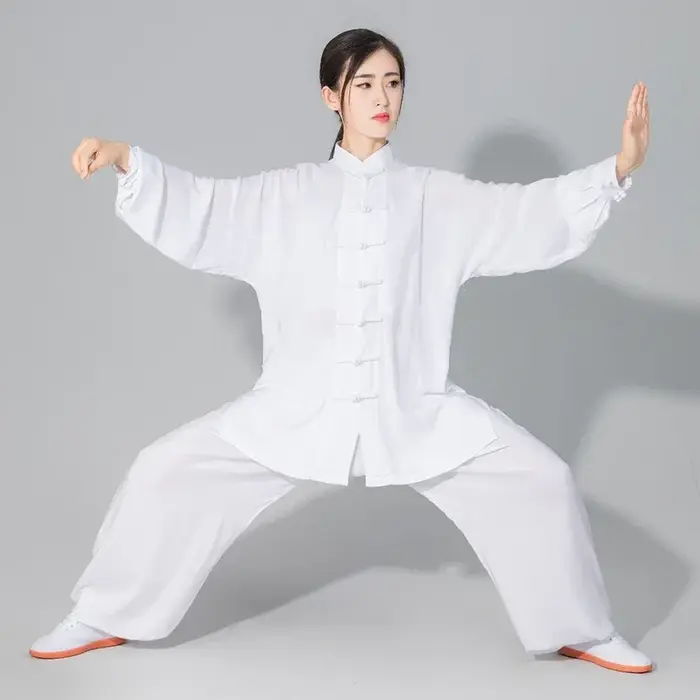 Uniforme chinois Tai Chi pour enfants et adultes, Wushu, vêtements Kung Fu, Arts martiaux, costume W