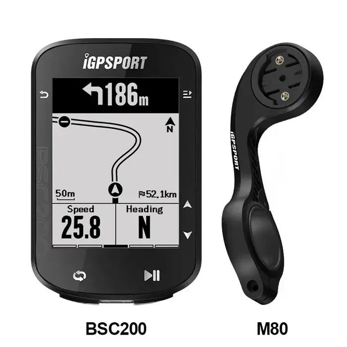 IGPSPORT-Ordinateur de vélo GPS BSC200, Odomcirculation de vélo, Compteur de vitesse sans fil, Navig