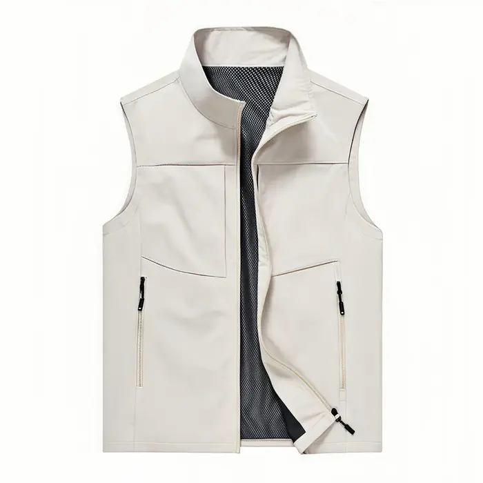Vestes et uniformes de travail pour entreprises, gilets de travail à col montant pour l'extérieur to