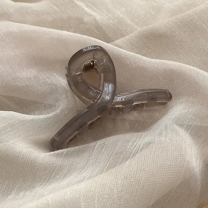 Mini pinces à cheveux en MSI pour femmes, pince requin, pince à frange, demi-cravate douce, vêtement