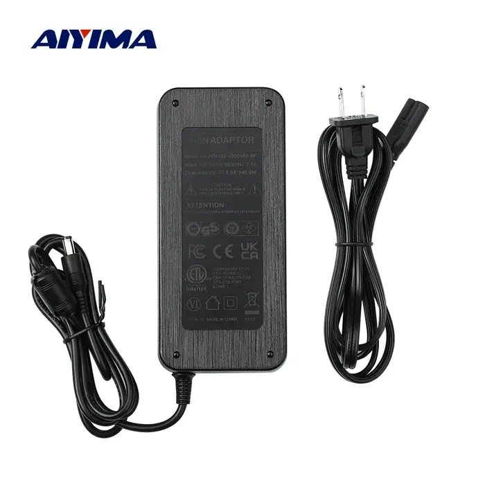 AIYIMA amplificateur GaN adaptateur d'alimentation 48V 5A interrupteur prise d'alimentation pour TPA