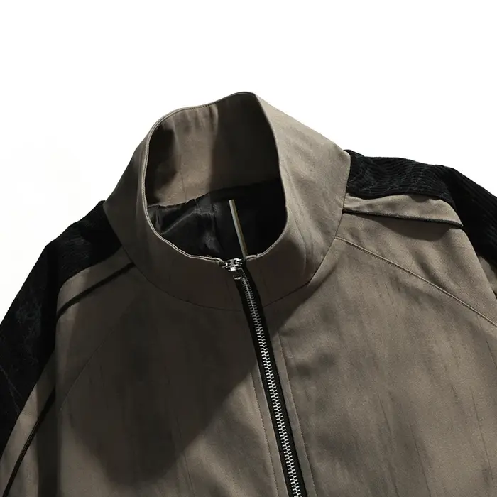 8XL hommes veste 2 pièces survêtement ensemble imperméable à rayures latérales grande taille 6XL 7XL