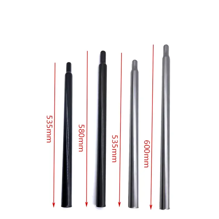 Tige de selle ultralégère en titane/Ti pour vélo pliant Brompton évasé de 31,8 mm