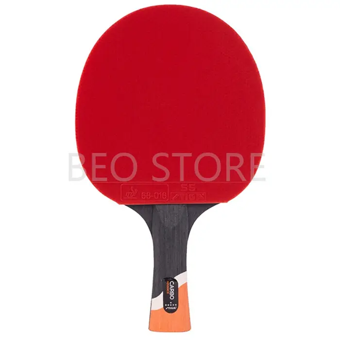 Raquette de tennis de table STIGA 6 étoiles - Originale boutons carbone caoutchouc batte ping-pong compétition
