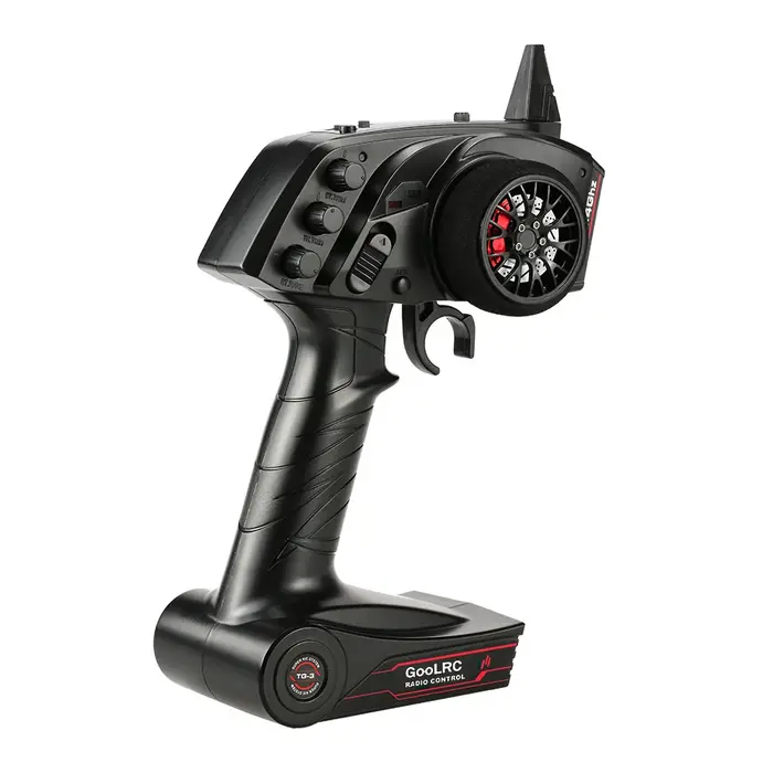 GoolRC TG3 2.4GHz 3CH transmetteur de télécommande radio numérique avec récepteur pour bateau de voi