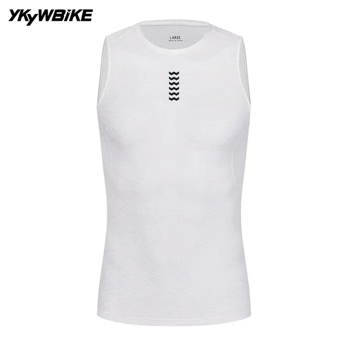 YKYWBIKE hommes cyclisme couche de Base gilet été Ride Jersey vtt vélo vélo maille sous-vêtements Cy