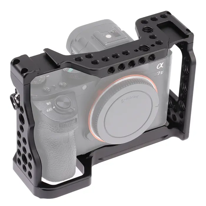 Cage de caméra pour Sony A9 A7RIII A7III A7M3, en alliage d'aluminium, Cage de lapin, étui de protec