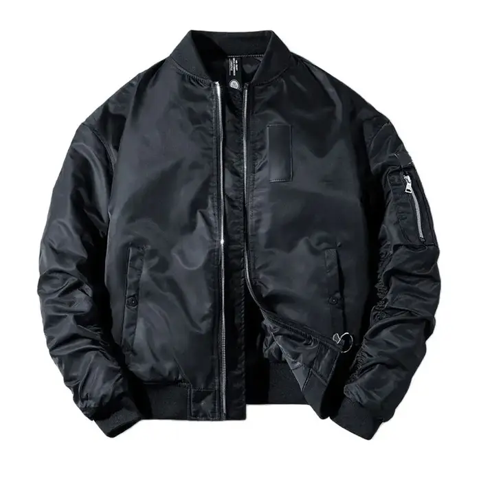 Printemps MA1 Bomber veste hommes militaire surdimensionné coupe-vent vol pilote manteau mâle Street