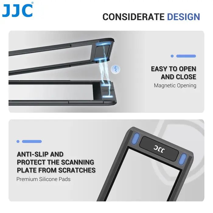 JJC – support coulissant pour Film 35mm/120, bande de Film négatives de 35mm pour copieur, Clip de m