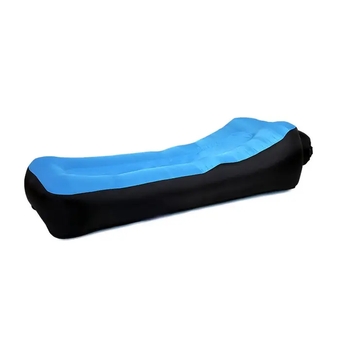 Polymères de Camping Gonflables à Double Couche Épais, Coussin d'Air Portable, Canapé-Lit Paresseux,