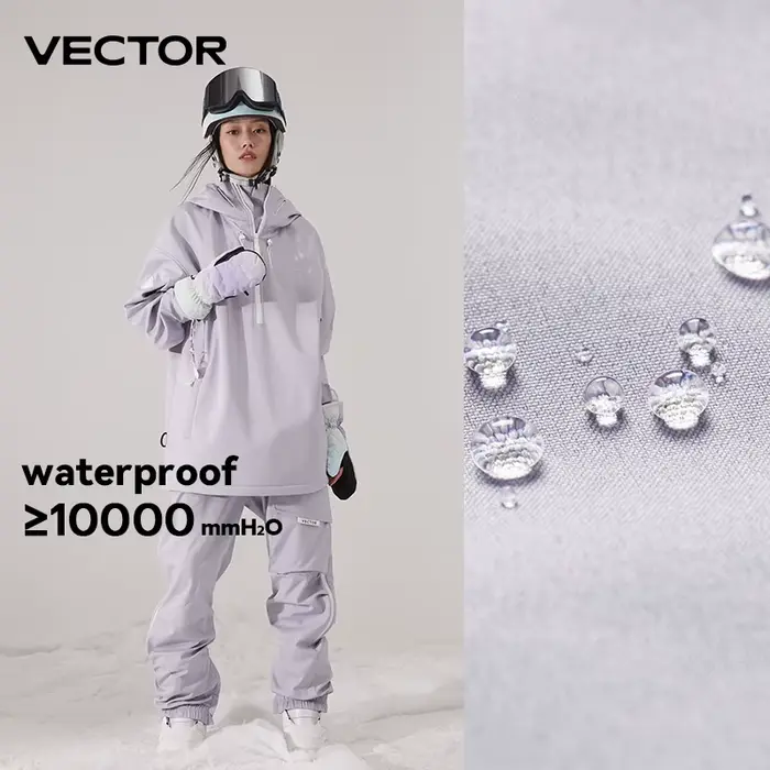Veste de ski unie pour hommes et femmes, pantalon de ski chaud, coupe-vent, salopette d'hiver à capuche, imperméable, vêtements de sport de plein air, snowboard occasionnels