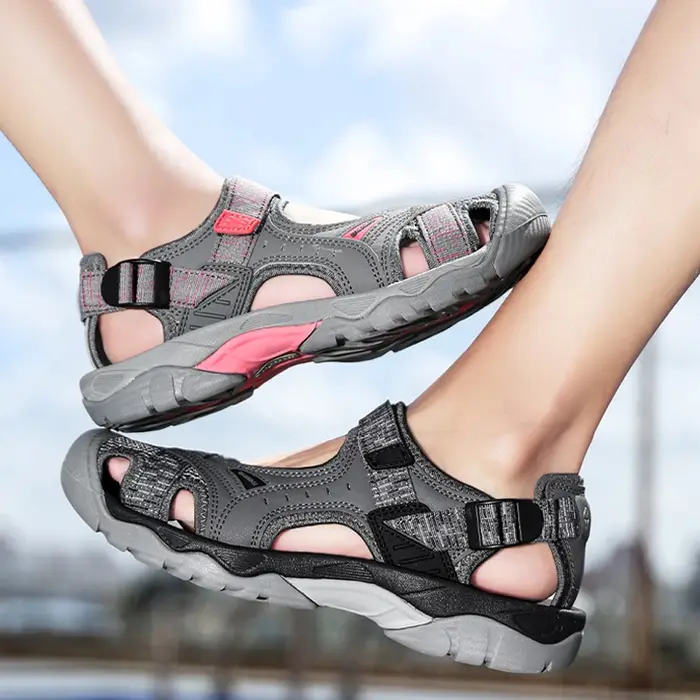 Chaussures d'été pour hommes et femmes, sandales d'extérieur pour étudiants, antidérapantes, fond so