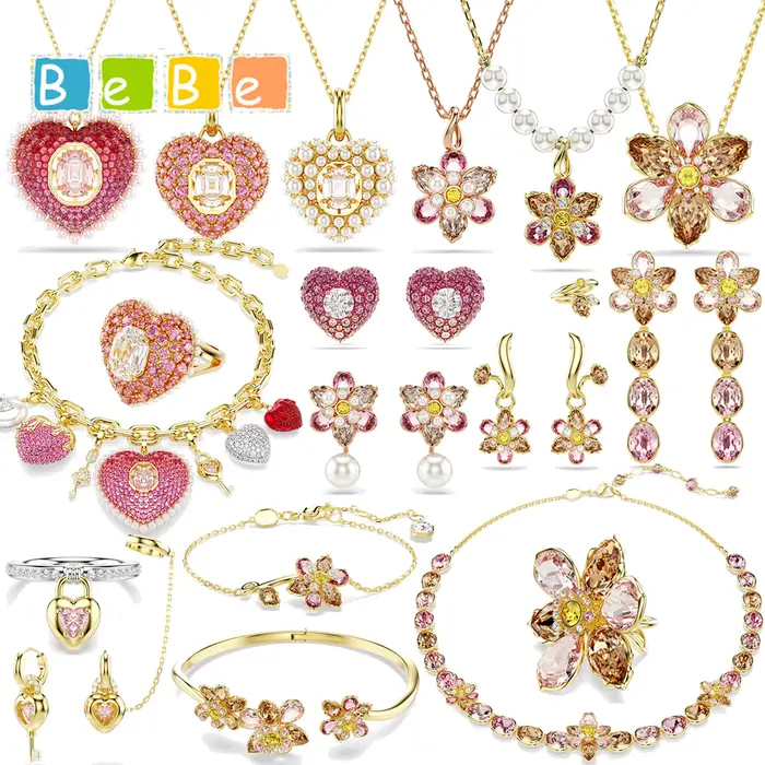 Nouvelle Tendance 2026 : Parure de Bijoux d'Anniversaire de Haute Qualité, Collier et Boucles d'Orei