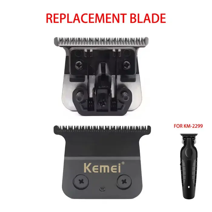 Kemei KM-2299 lame de rechange originale lame de tondeuse à cheveux tête de coupe pour tondeuse à ch