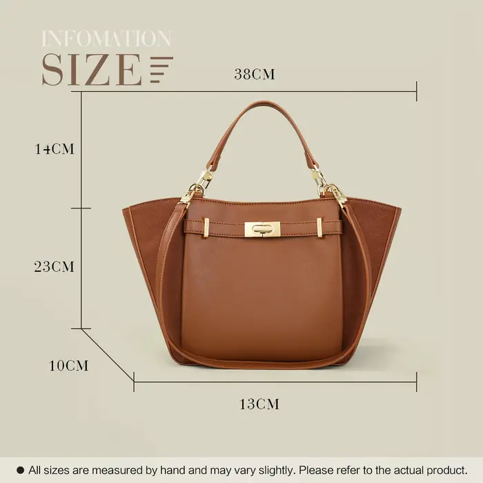 Nouveau Sac à Bandoulière de Luxe PG 2026 pour Femme, en Cuir de Vachette de Première Qualité, Grand