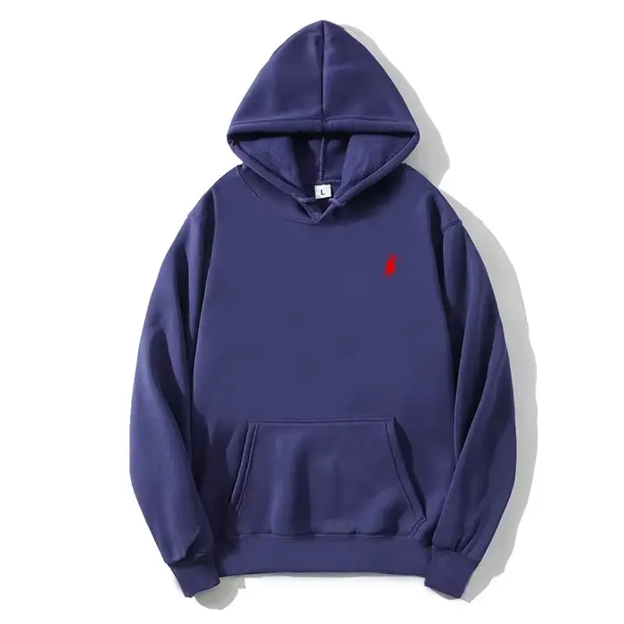 Sweat-shirt à capuche imprimé polo 2025 pour l'automne et l'hiver, adapté aux hommes et aux femmes, 