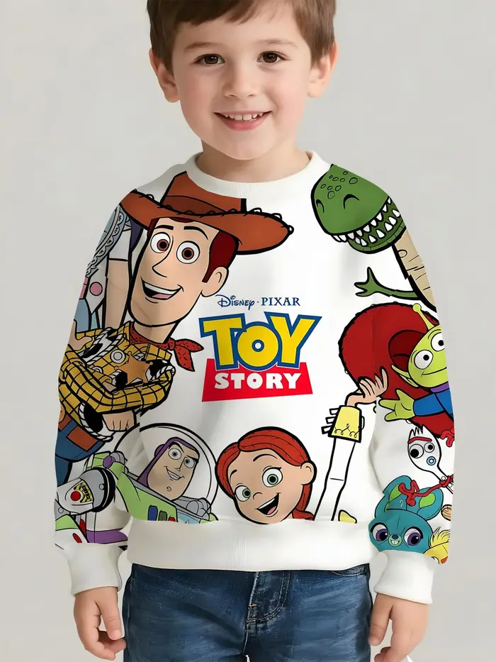 Sweat-shirt à capuche unisexe pour enfants avec imprimé intégral, design mignon et tendance pour un 