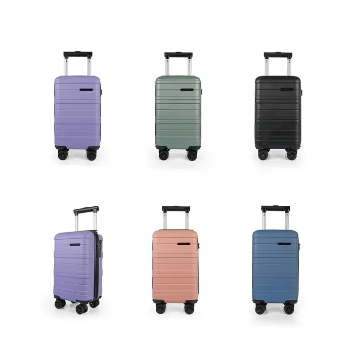 Valise cabine rigide JLY ABS avec roulettes pivotantes amovibles – Valises