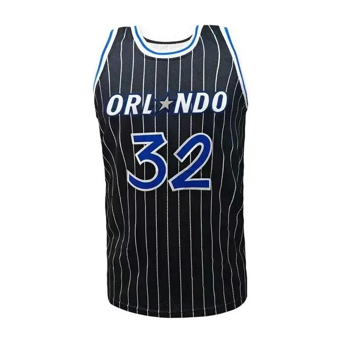Chemise athlétique sans manches en jersey de basket-ball pour hommes # 32 Maillot coupe ample pour j