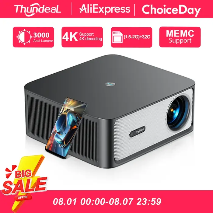 TD98Pro 1080P projecteur Full HD 4K Android WiFi Projetor mise au point automatique TD98 Pro 3D Smart Home ciné