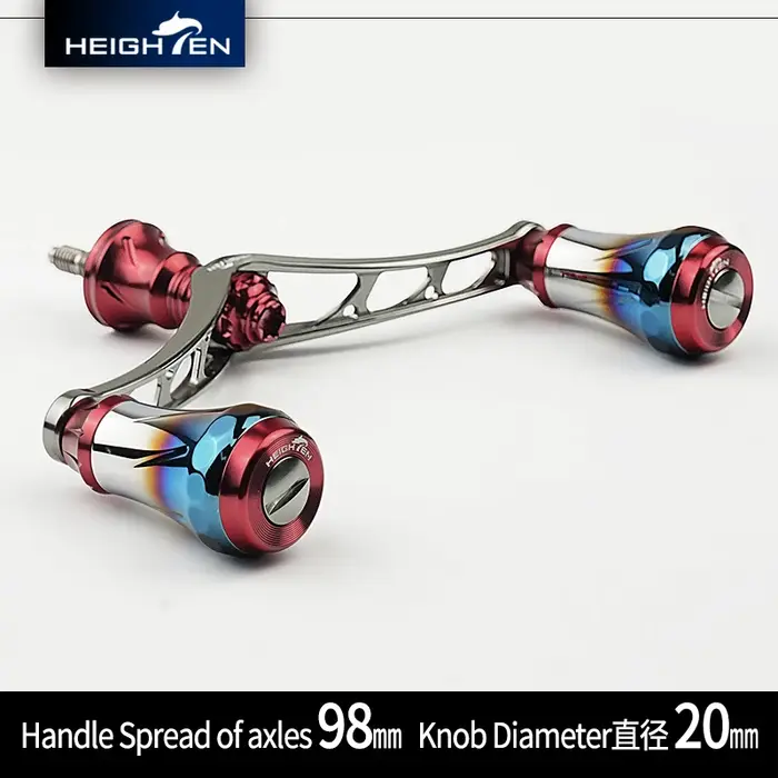 Poignée de moulinet à tambour fixe 98mm, pour Shimano Daiwa