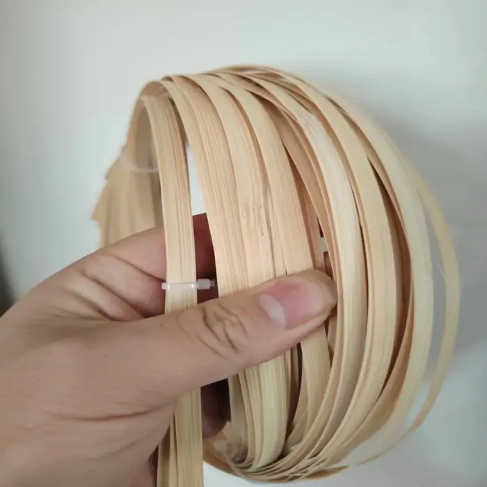 Noyau de bambou plat de 10 mètres, bande de bambou naturel de 5mm/8mm/10mm pour la réparation de cha
