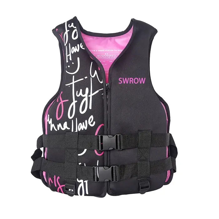 Gilet de sauvetage en néoprène flottabilité natation dérive canotage kayak gilet pour adultes jeunes