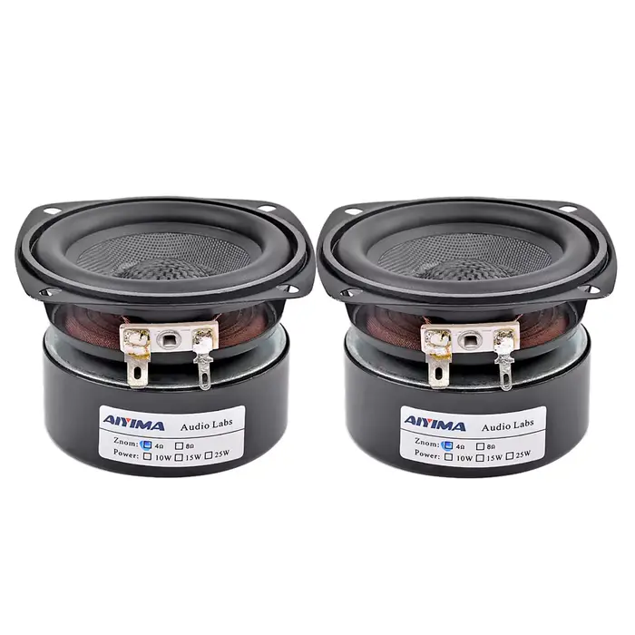 AIYIMA 2 pièces 3 pouces Audio haut-parleurs portables Altavoz Portatil 4 8 Ohm 20 W gamme complète 