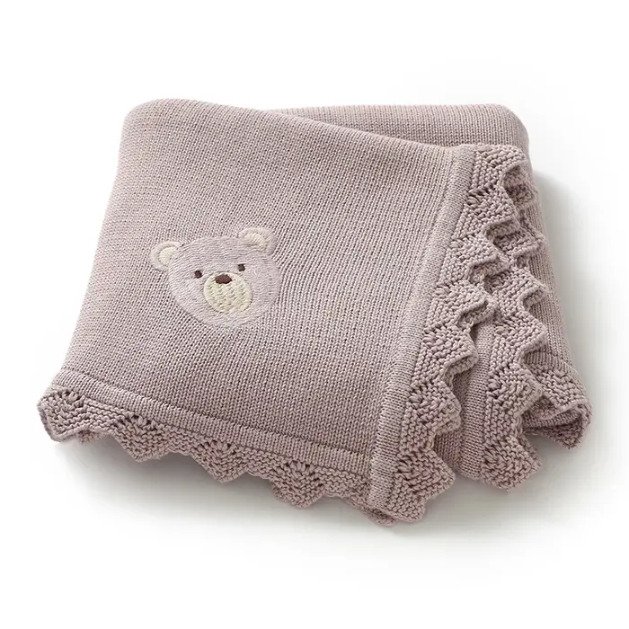Couvertures en coton avec motif de dessin animé pour nouveau-né, couvertures de couchage pour bébé, 