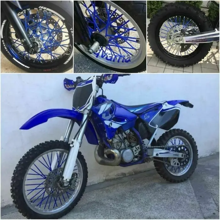 Prix d'usine en gros moto véhicule tout-terrain roue de vélo décoration de rayons 24 cm * 72 pièces 