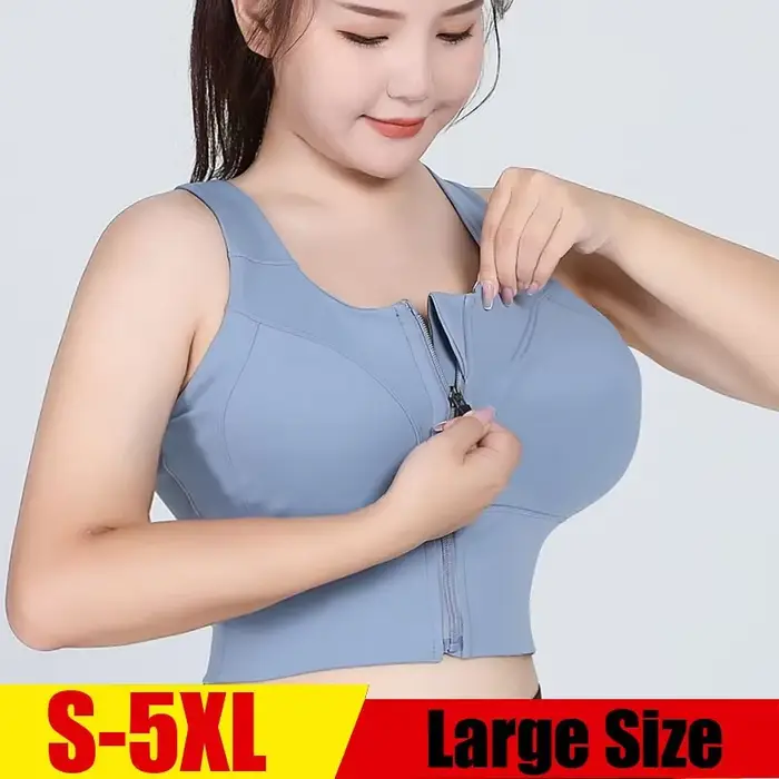 Soutien-gorge sport femme Cloud Hide gros seins - Impact fort fitness yoga grande taille