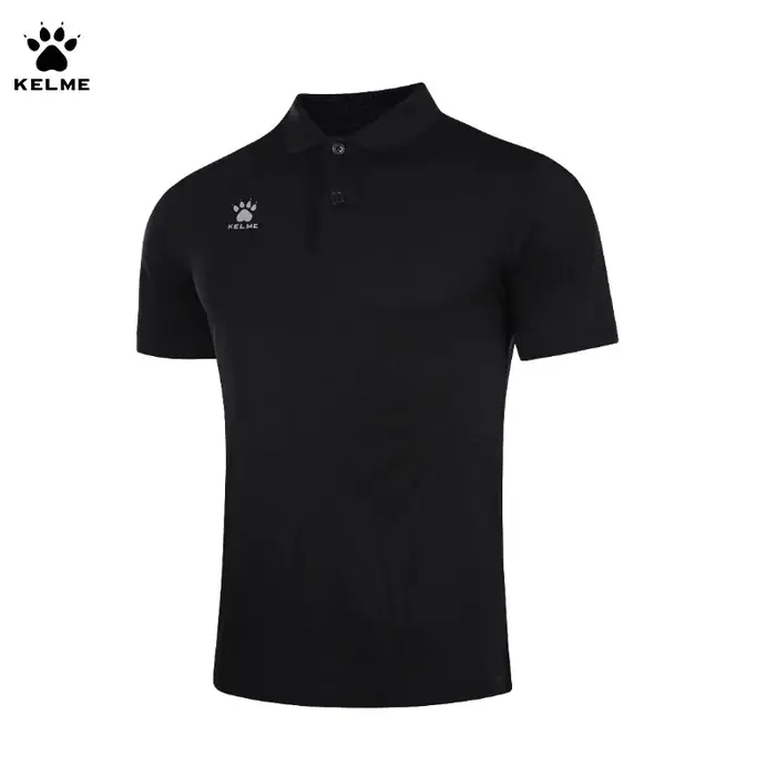 Kelme Polo hommes été séchage rapide à manches courtes T-shirt Club formation Football uniformes che